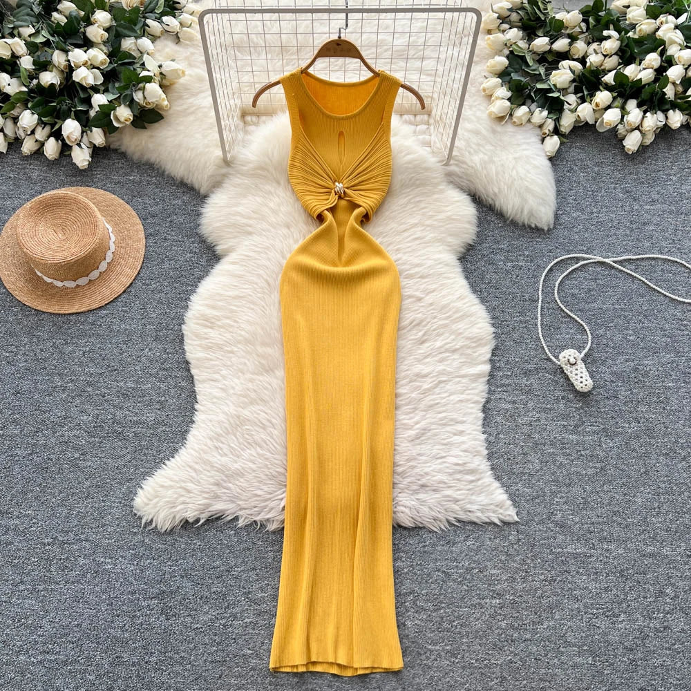 mustard cut out dress Mustard Lace Maxi Dress with Cut Out