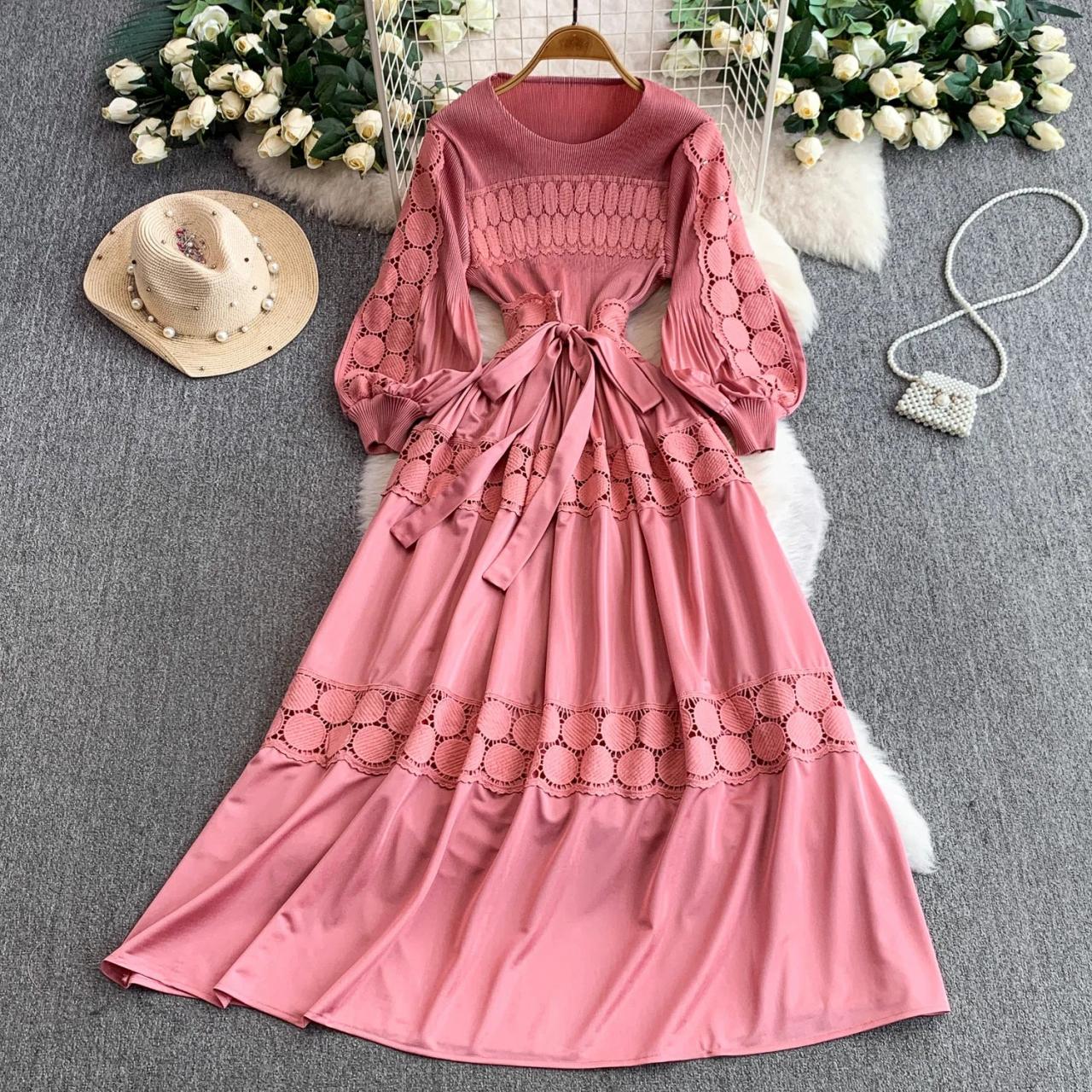 rosa knit maxi dress Airess Knit Maxi Dress