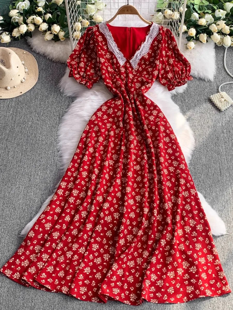 red floral lace maxi dress Long Sleeve Floral Lace Maxi Dress Burgundy